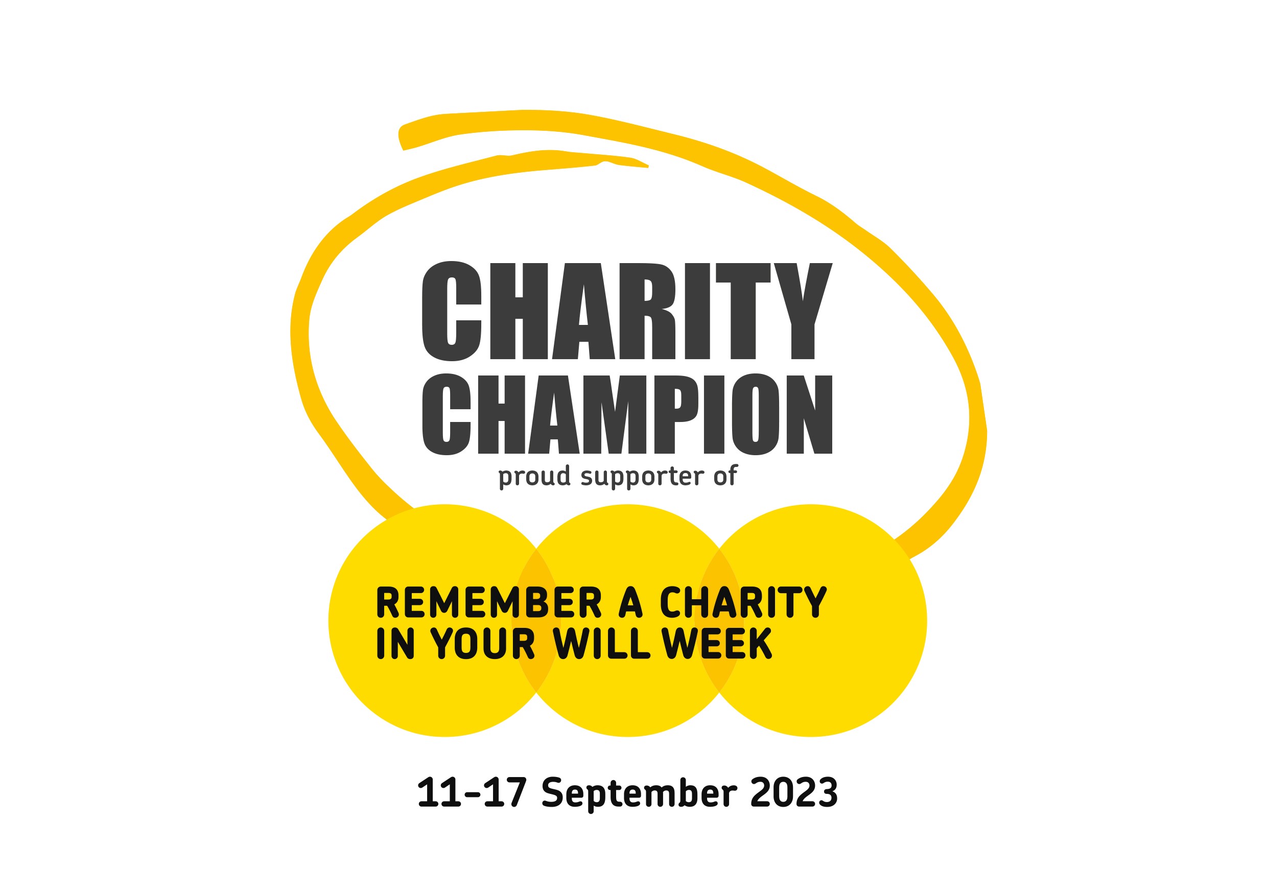 Charity Champion for Remember A Charity logo