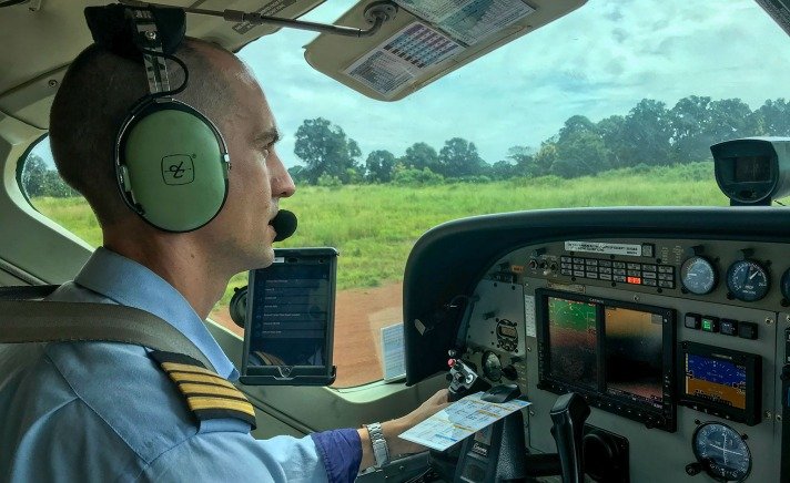 reaching remote parts of south sudan the daily adventures of a maf pilot Alistair Youren