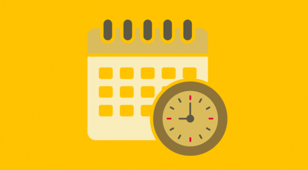 calendar and stopwatch timer